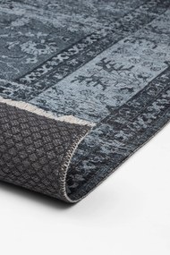 Dywan vintage Armand ciemny szary 80 cm x 150 cm