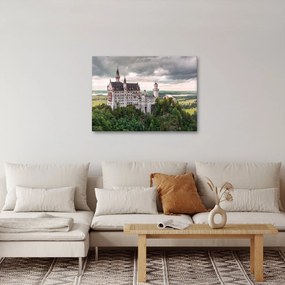 Obraz - Zamek na skałach (70x50 cm)