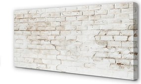 Obraz canvas na ścianę Czerwona Ściana Ceglana