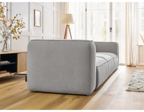 Jasnoszara sofa 345 cm Zephyr – Bobochic Paris