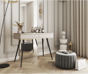 ORIANA Toaletka T 102 beżowa | nogi czarne