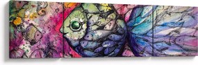Obraz - Kolorowa rybka (170x50 cm)