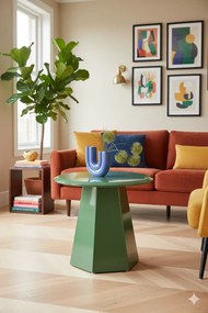 Zielony nowoczesny kawowy stolik D4-D06