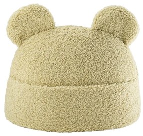 Zielona poduszka na sofę dziecięcą z materiału bouclé Teddy Pouch – Wigiwama