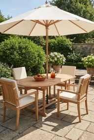 Stół ogrodowy lite drewno tekowe M8-N95