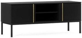 Szafka RTV LANZZI 120x40 cm, czarna