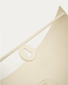 Biały kinkiet do kontaktu Nibla – Kave Home