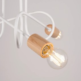 Żyrandol EMBER 3 biały SOLLUX  LIGHTING