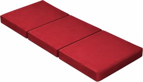 Materac 180/60 + Torba składany turystyczny tkanina Welur : Kolor tkaniny - VELVET - MG31, Rozmiar - 180/60/6, Typ tkaniny - Velvet