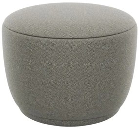 Szary puf z materiału bouclé KUON – Blomus