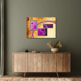 Obraz na szkle abstrakcji (70x50 cm)