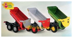 Rolly toys rollytrailer przyczepa wywrotka halfpipe john deere