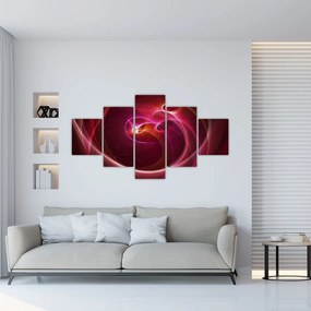 Obraz - jasne linie (125x70 cm)