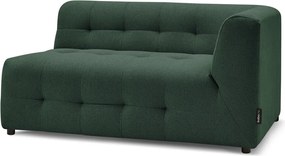 Ciemnozielony moduł sofy (prawostronny) Kleber – Bobochic Paris