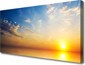 Obraz na płótnie Poranne Niebo nad Horyzontem