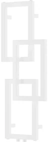 Mexen Grid grzejnik łazienkowy dekoracyjny 870 x 360 mm, 209 W, biały - W215-0870-360-00-20