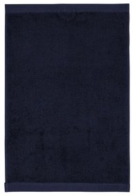 Ciemnoniebieski bawełniany ręcznik frotte 40x60 cm Comfort – Södahl