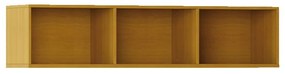 Biblioteka INTEGRO z półkami, niższa, 465 x 1750 x 400 mm, 3 półki, czereśnia