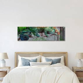 Obraz - Kameleon (170x50 cm)