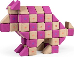Zestaw klocków magnetycznych JollyHeap Basic - 100 elementów