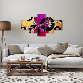 Obraz abstrakcji (125x70 cm)