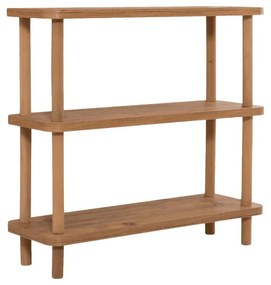Naturalny regał w dekorze sosny 80x75 cm Step – Kalune Design