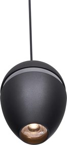 System oświetlenia szynowego z 10 lampami, czarny, 1-fazowy - Magnetic Eggy Puk