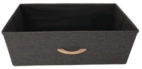 Komoda z szufladami z tkaniny HAZEL TYP 3, brązowy, XL