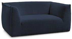 Ciemnoniebieska sofa z materiału bouclé 170 cm Giorgia – Bobochic Paris