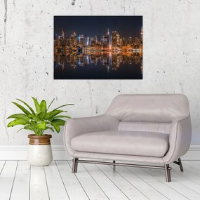 Obraz na szkle - Drapacze chmur (70x50 cm)