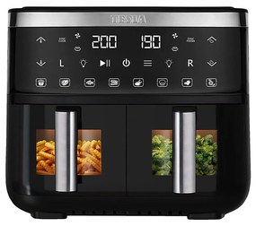 TESLA Electronics AirCook-Wielofunkc. dualna cyfr. frytkownica na gorące powietrze 7,6 l 2850W/230V