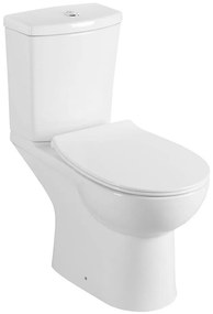 Sapho - WC kompakt z słuchawką bidetową, odpływ tylny, ceramika/biała