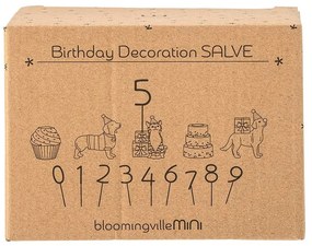 Dekoracja urodzinowa 15 szt. Salve – Bloomingville Mini