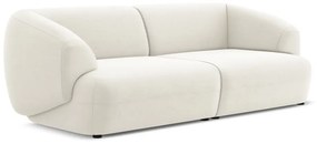 Biała aksamitna sofa 232 cm Moana – Makamii