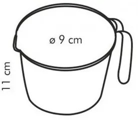 Tescoma Miarka z dziobkiem DELÍCIA, 0,5 l, 0,5 l