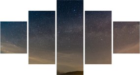 Obraz nocnego nieba (125x70 cm)