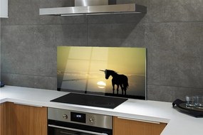 Panel nad Blat Kuchenny Magiczny Zachód Słońca na Polu