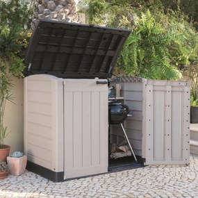 Keter pojemnik ogrodowy Store It Out ARC, 146 x 82 x 120 cm, beżowy