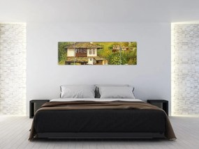 Obraz - Domki letniskowe w lecie (170x50 cm)