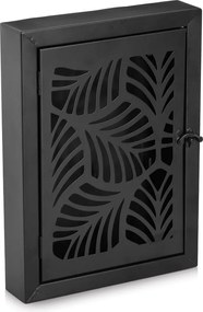 Metalowa skrzynka na klucze LEAVES, 30 x 22 x 5 cm