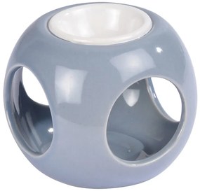 Kominek ceramiczny w formie kostki, wys. 6 cm