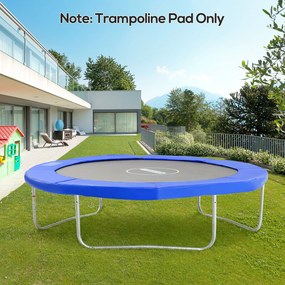 Outsunny Osłona na Sprężyny do Trampoliny 244cm Akcesoria Bezpieczeństwa Kolor Niebieski | Aosom PL