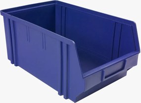 Plastikowe pojemniki BASIC, 205 x 335 x 149 mm, 21 szt., niebieske