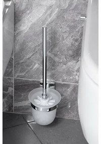 SAPHO XQ301 X-Square szczotka do WC na ścianę,  srebrny