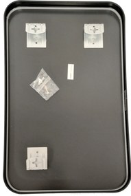 Lustro LOFT 60x80cm białe M-010 ścienne łazienkowe do salonu sypialni loftowe Industrialne minimalistyczne