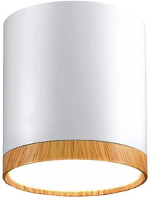 Biała nowoczesna lampa sufitowa tuba - 5X K073 G5-P32