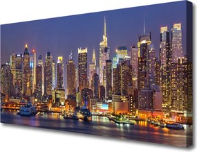 Obraz canvas Panorama Nowoczesnej Metropolii