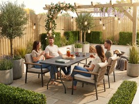 Stół cateringowy CATERON 70x180 cm, brązowy