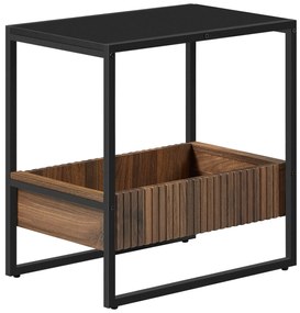 Stolik pomocniczy E1082 BK, czarny