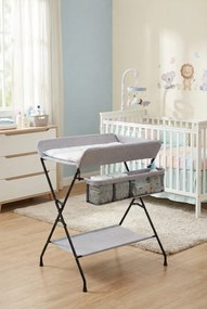 Szary przewijak dziecięcy składany E4-H46